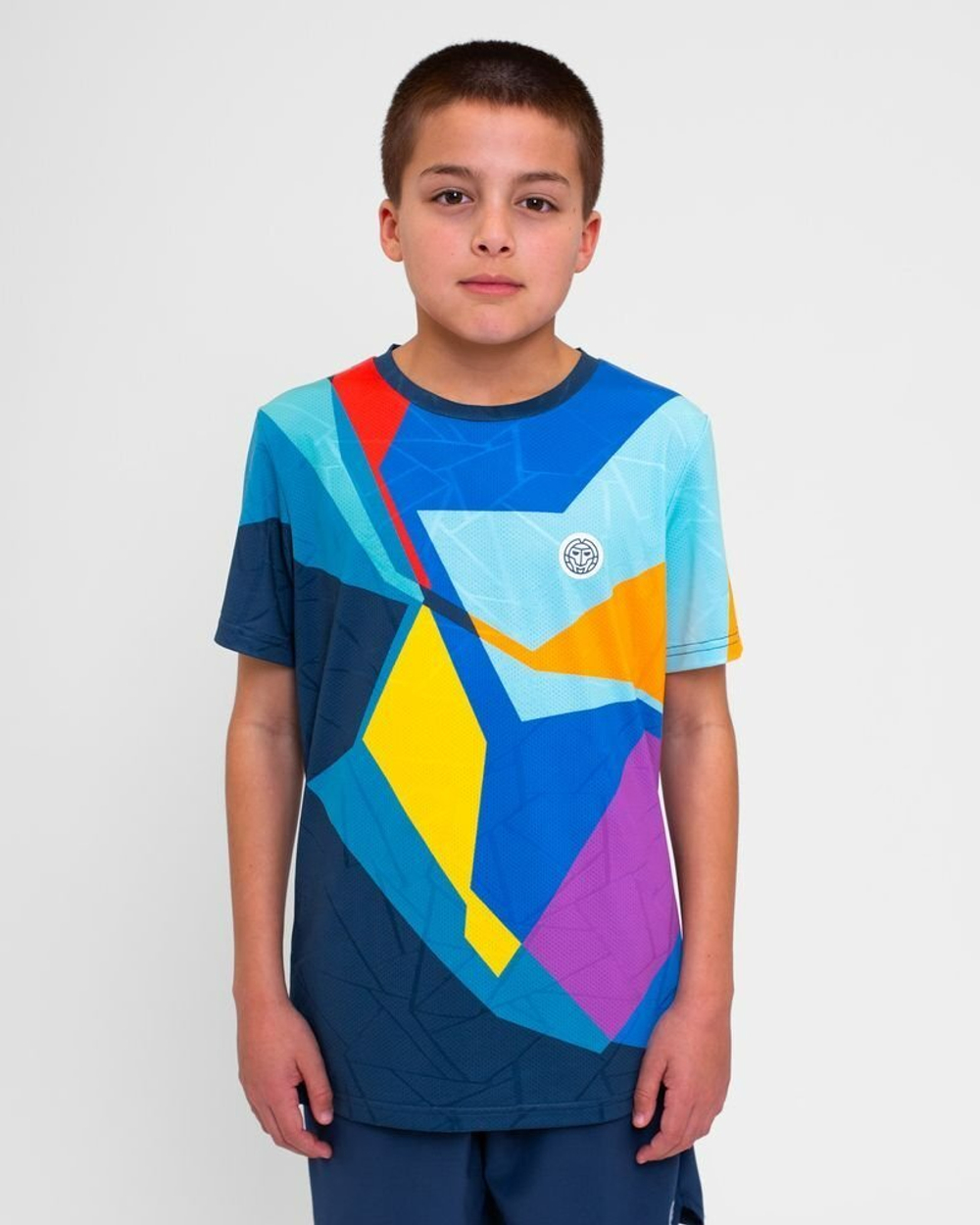 Одежда для тенниса Мальчики, Футболка BIDI BADU TWIGGY .