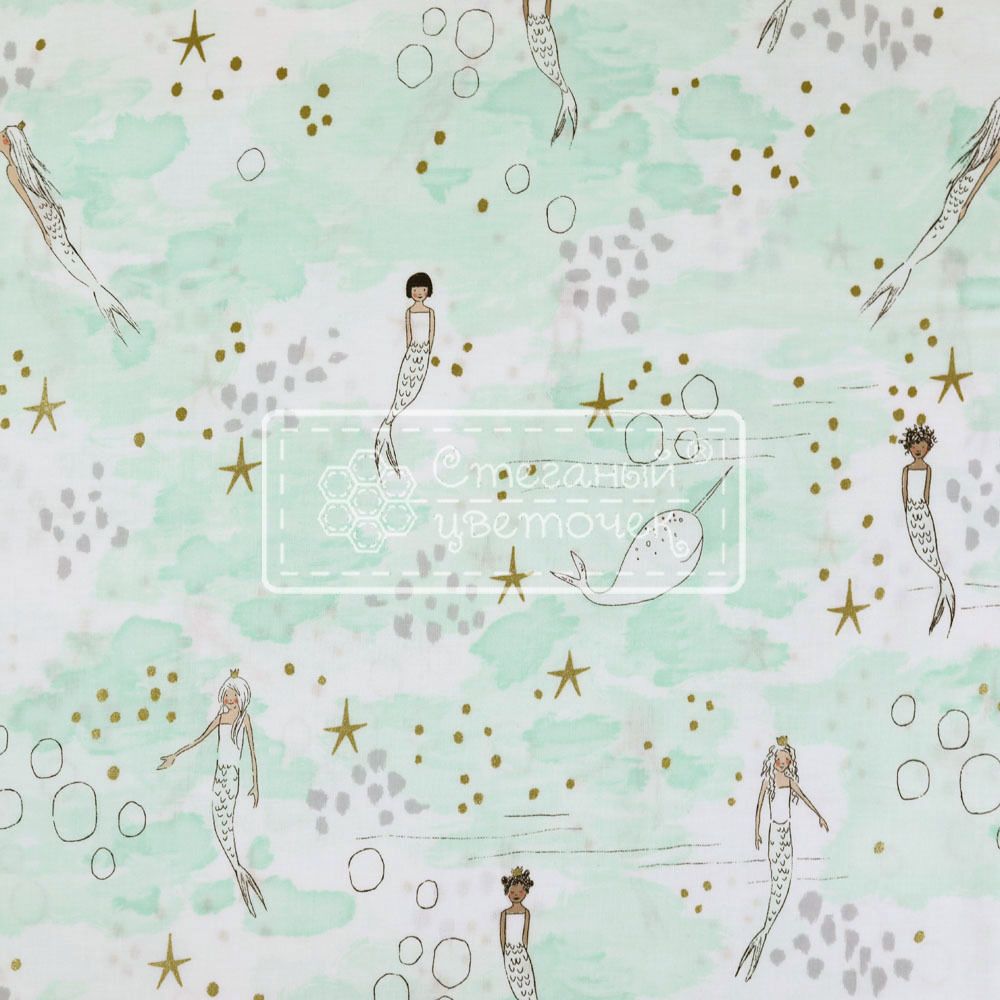 Ткань для пэчворка, хлопок 100% (арт. MM1003)