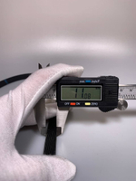 Ремень приводной стиральной машины 1195 H7. РНЕ BLH127UN, AV09306 для Indesit, Ariston, черный (PN: 1195 H7 PHE).