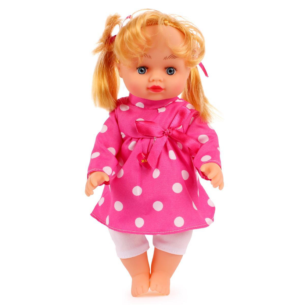 Кукла классич. озвученная Алина 28см, рюкзак 5515