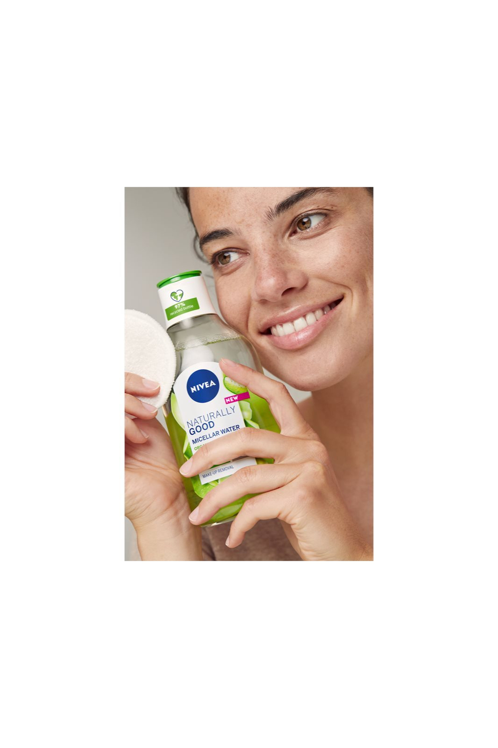 Nivea Naturally Good - мицеллярная вода с алоэ вера /   400  ml  / GTIN 2800018346071