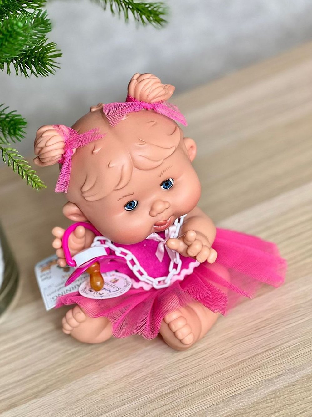 Пупс Nines 26см PEPOTE с закрывающими глазками (N814K)