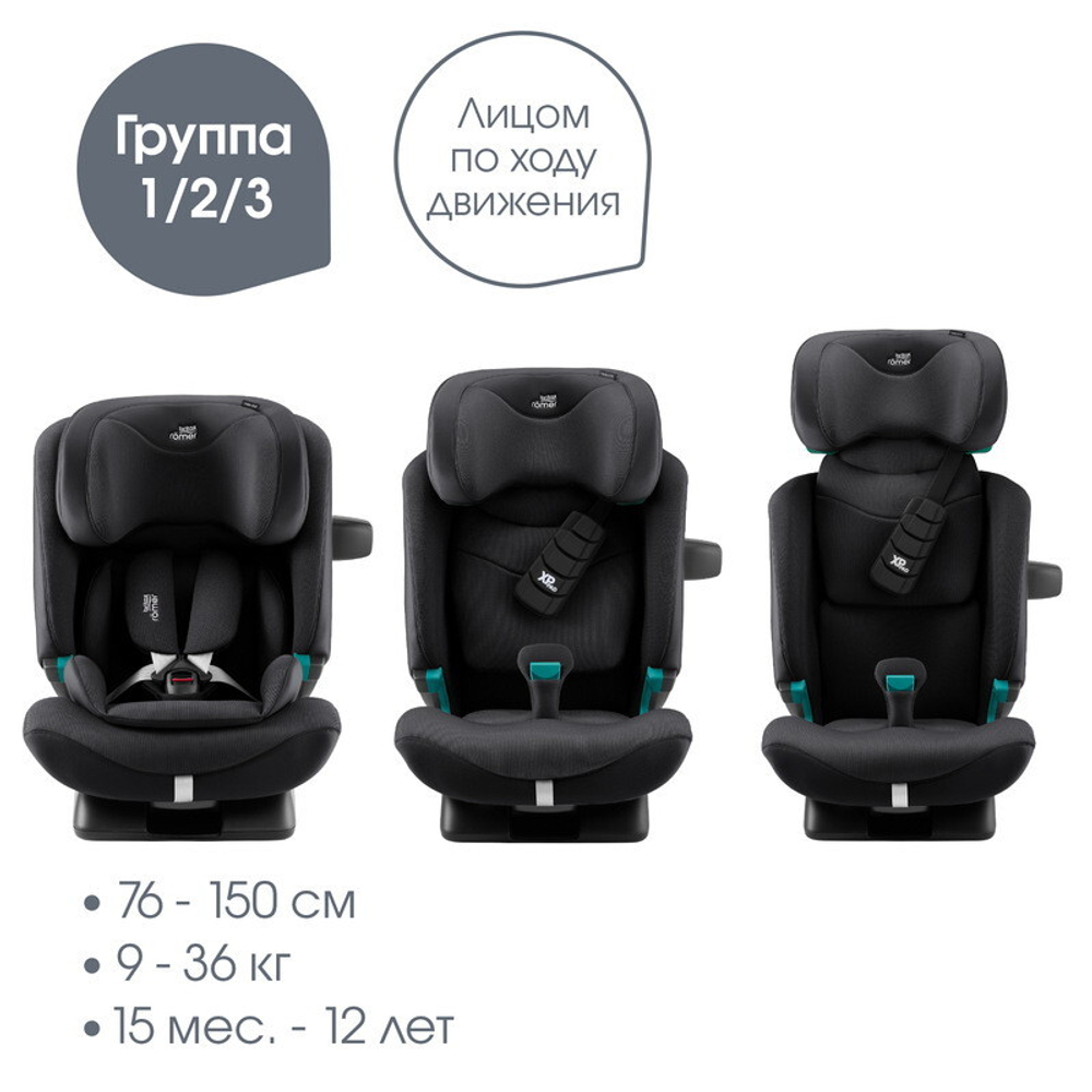 Детское автокресло Britax Roemer Advansafix Pro Style Carbon Black2