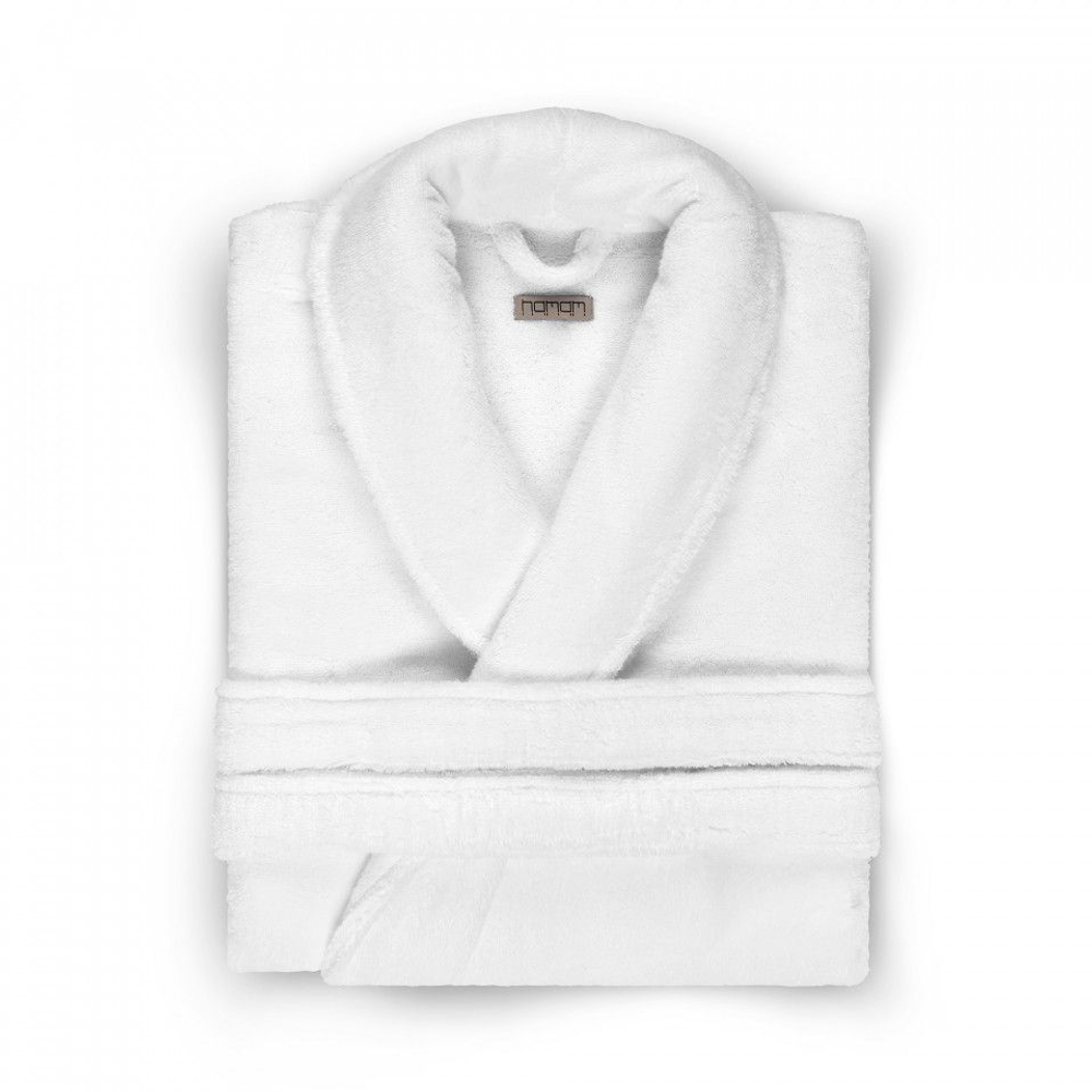 Халат махровый Hamam Olympia белый Турция фото