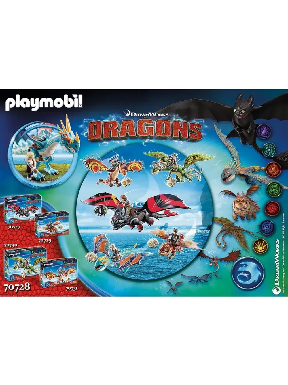Набор Гонки на драконах Астрид и Громгильда Playmobil 70728