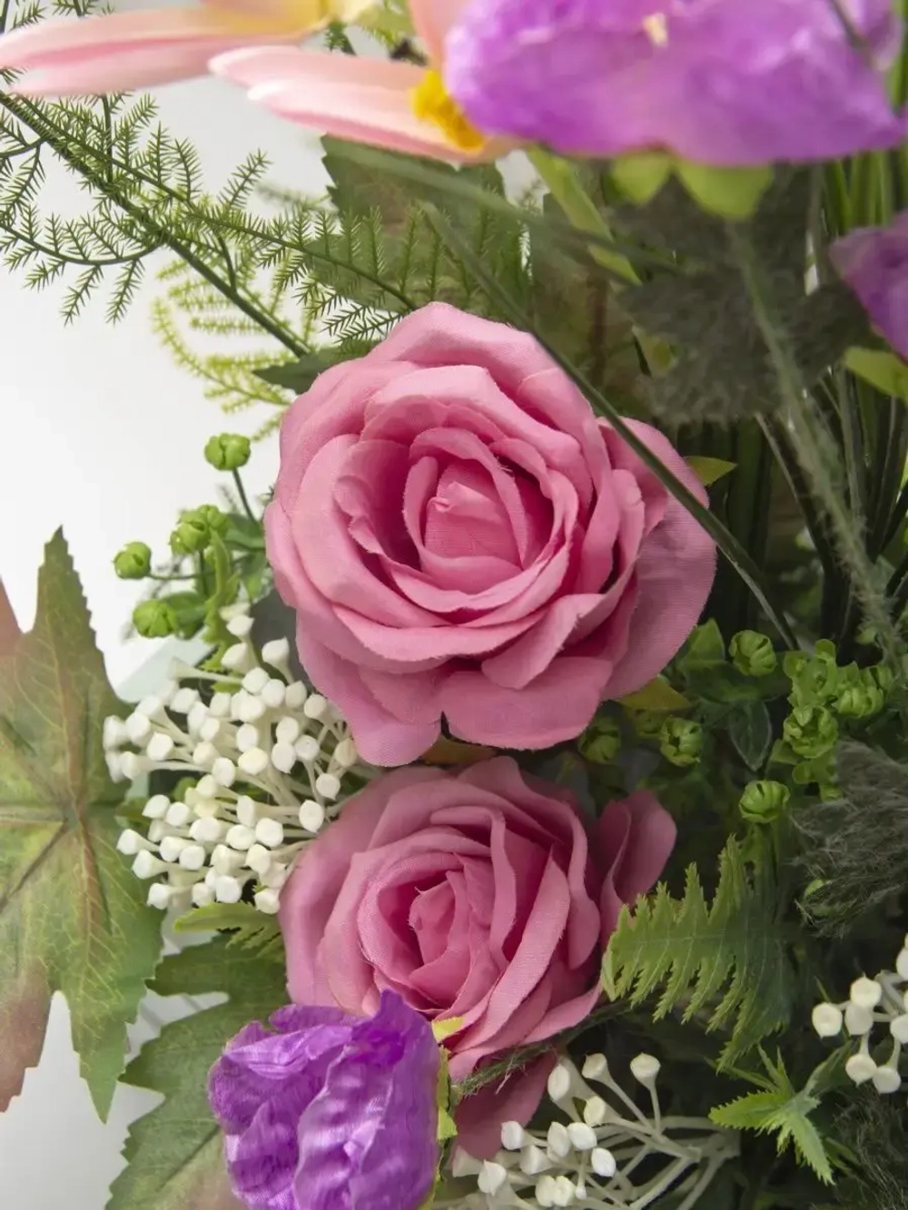 Композиция в ящике "Гортензия"