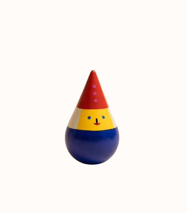 Неваляшка – Синяя капля, со звоном | Kotok toys