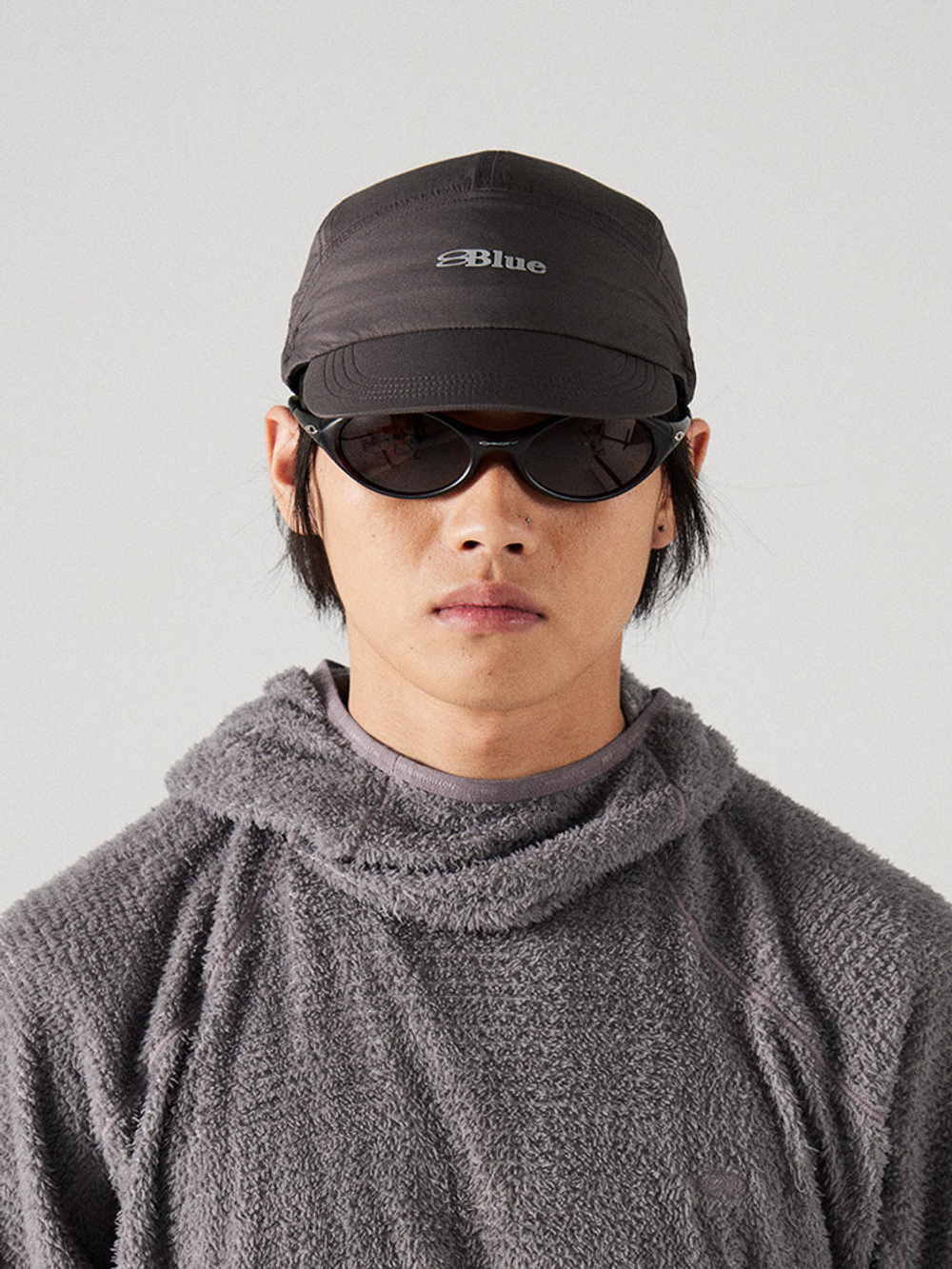 Кепка Nothomme BLUE Blue lightweight durable five-panel baseball cap