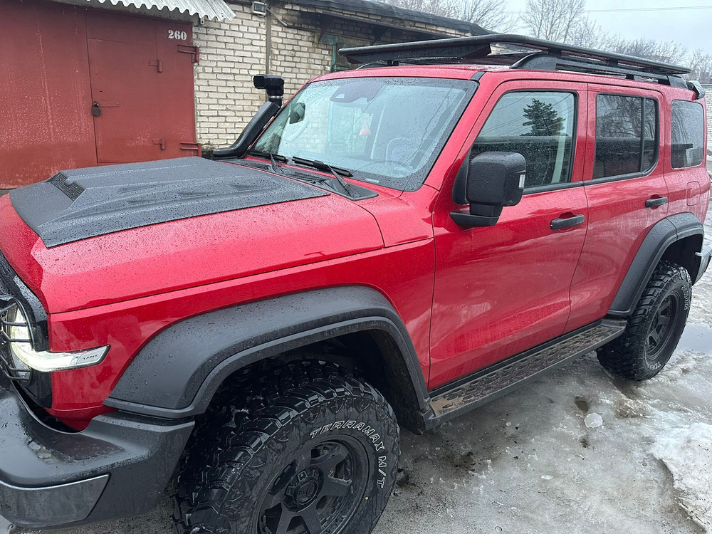 Диск колёсный 9601С R17 8.0 ET0 Matte black Beast OFFROAD