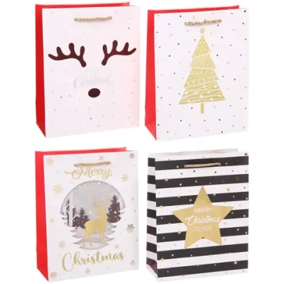 Пакет подарочный «Волшебная зима» 18*23*8 см, микс