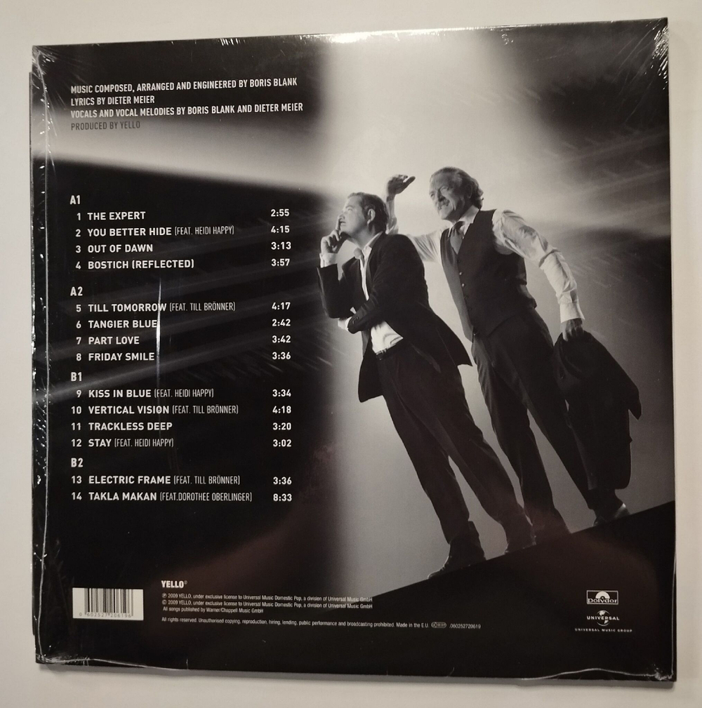 Винтажная виниловая пластинка LP Yello Touch Yello 2LP (Europe 2010)
