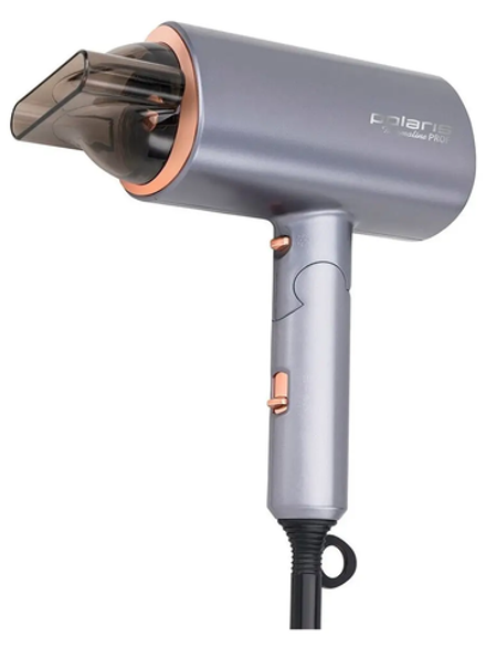 Фен POLARIS PHD 2090ACi Tourmaline PROF Графит/розовое золото