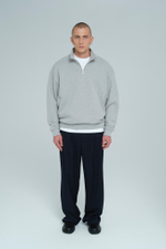 Свитшот на молнии | melange