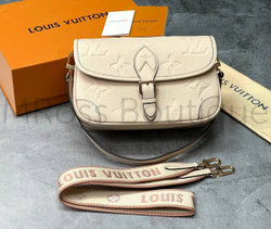 Сумка Louis Vuitton Сэтчел Diane светло - бежевого цвета