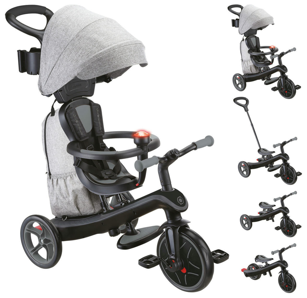 Детский велосипед Globber Explorer Trike 4 in1 Deluxe Play (2025)