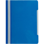Папка-скоросшиватель пластик. Attache Economy, А4, 120мкм, синяя с прозр. верхом