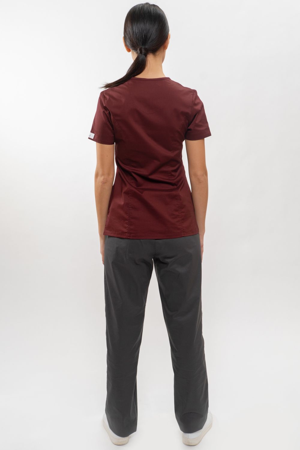 Медицинский топ Доктор Чехов, арт. 5140 Wine