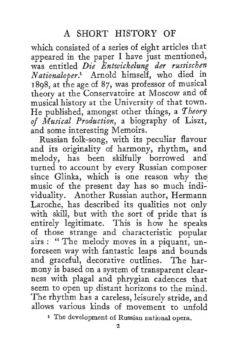 A Short History Of Russia | B.H. Sumner