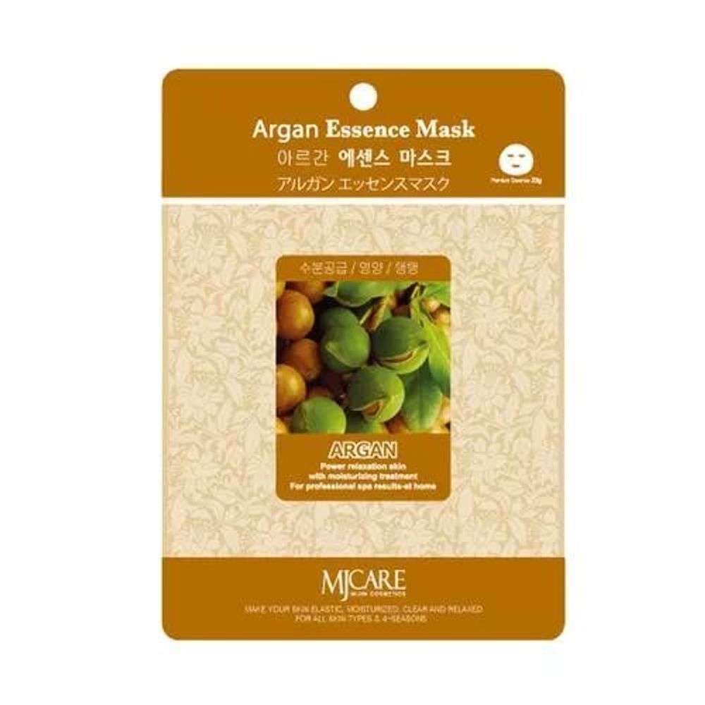 Тканевая маска для лица масло арганы MIJIN Care Mask