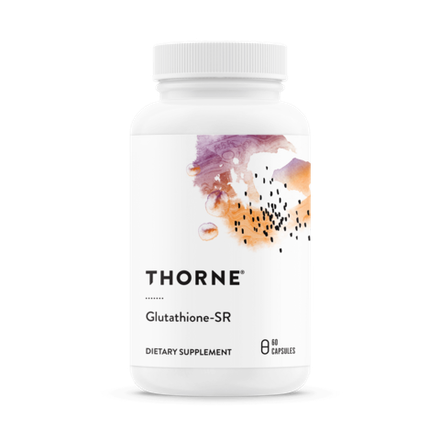 Thorne Research, Глутатион, Glutathione-SR, 60 капсул