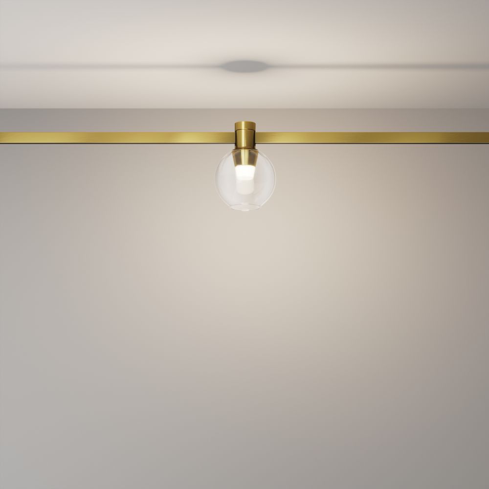 Трековый однофазный светодиодный светильник Maytoni Flarity Bubble TR148-1-3W4K-BS