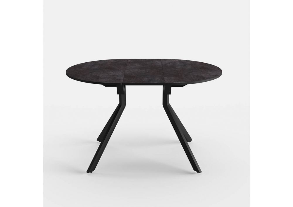 Стол Рио ЛДСП каркас чёрный подстолье чёрное