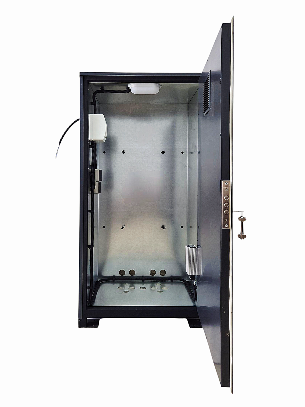 Уличный бокс для КНГ 9 - 24 серый