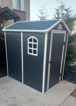 Пластиковый сарай Black Fox Modernist B 4x6