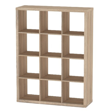 Стеллаж Фора 12, 112*147*38см, дуб беленый