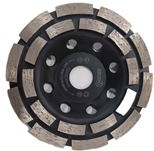 Чашка алмазная духрядная KRUGO 125х22,23 мм CWD05A