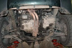 Защита картера и КПП Sheriff для Land Rover Freelander I (L314) 1997-2003 арт.04.1185