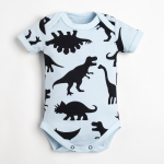 Боди "Динозавры" р. 74-80, 6974352 (Крошка Я)