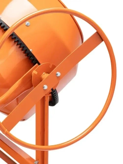 Бетономешалка строительная СИБРТЕХ, БСН-160П, 160 л объем бака и 500 Вт мощность, полиамидный венец и поликлиновый ремень, защита от перегрева и случайного пуска, без редуктора, бетоносмеситель, 95517
