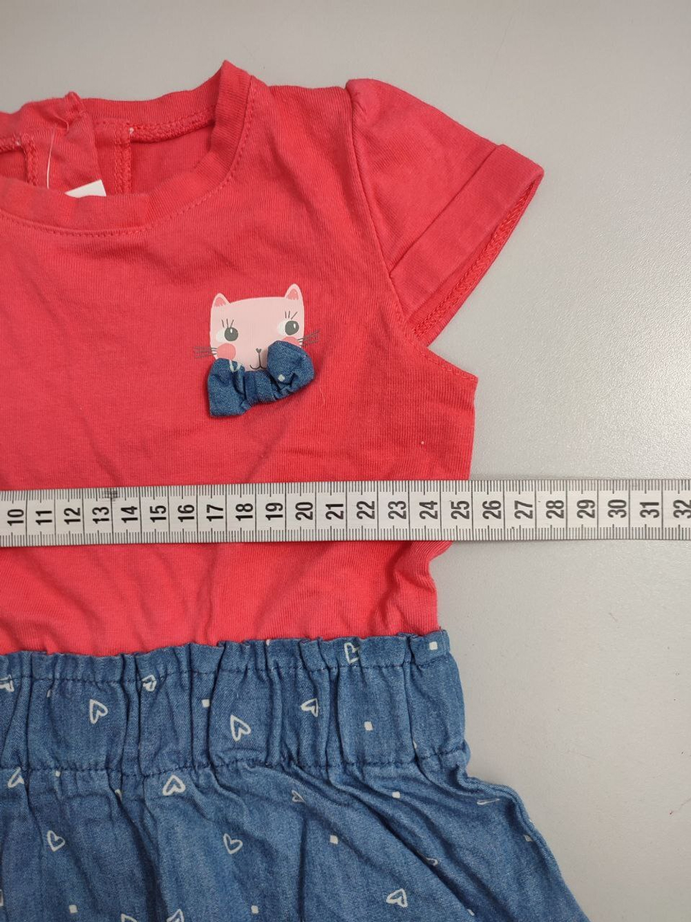 Платье In Extenso комбинированное на 6-9 месяцев