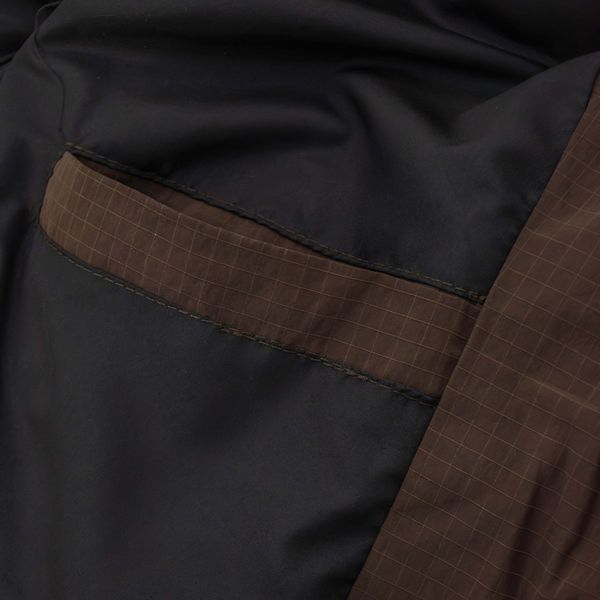 Пуховик Macro Hooded Puffer коричневый - фото 9