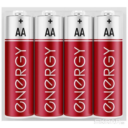 Элемент питания Energy R6/4S  4шт, АА, солевые