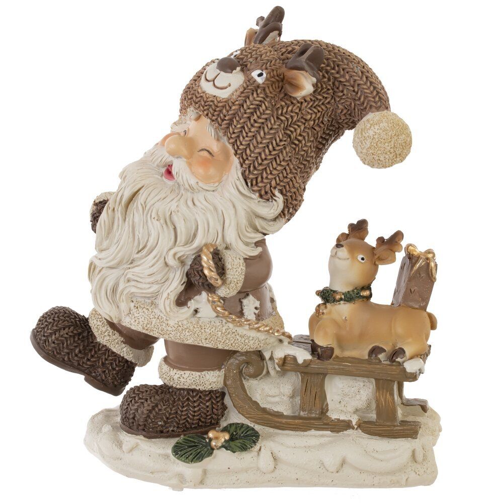 GAEM Фигурка декоративная "Дед Мороз", L11,5 W7 H12 см, 2в.