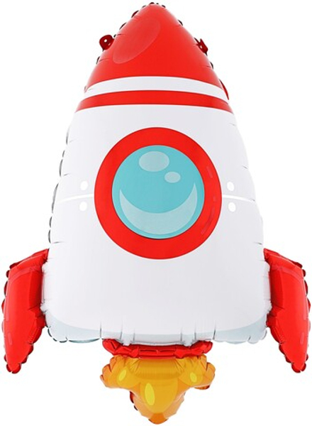 Шар (32""/81 см) Фигура, Ракета, 1 шт. А074