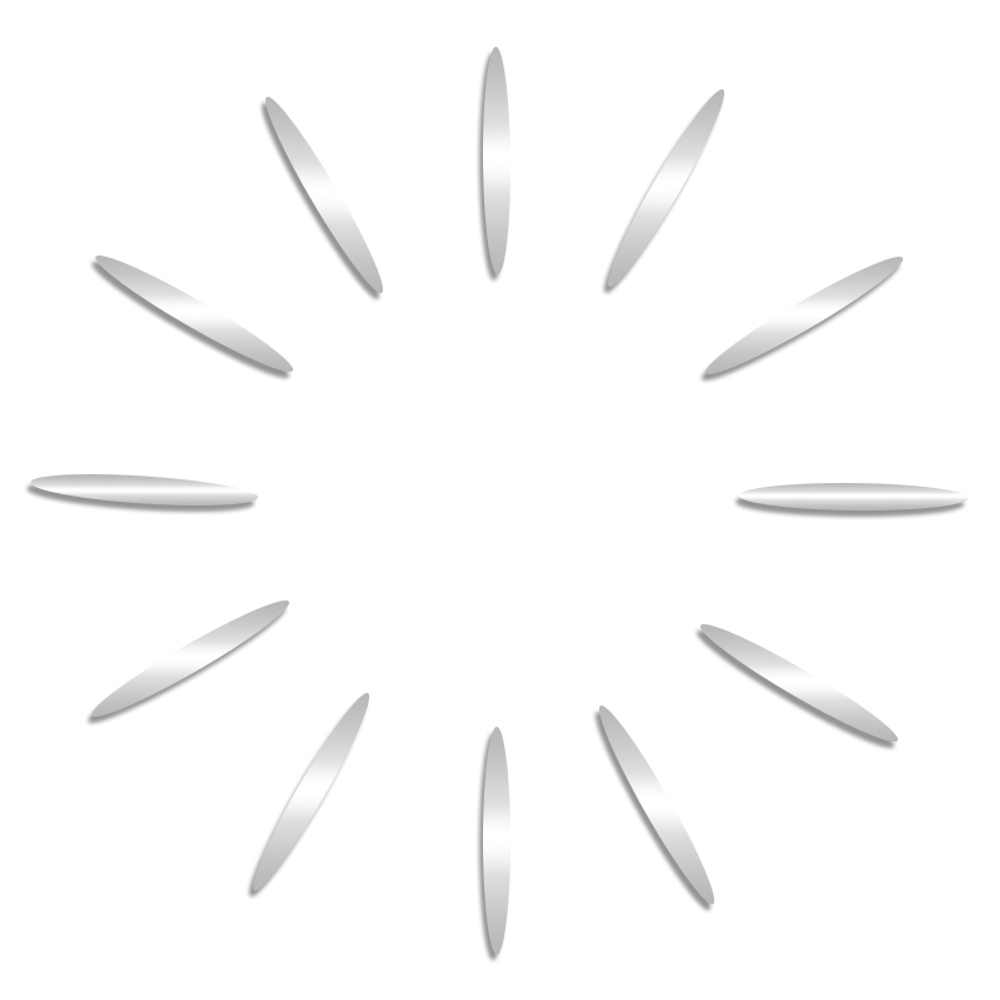 Комплект элементов для 3D часов/ Модель 10