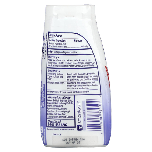 Colgate, Зубная паста и жидкость для полоскания рта 2 в 1, 130 г (4,6 унции)