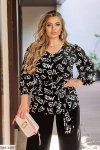 Блуза HM-3499 Фабрика Моды