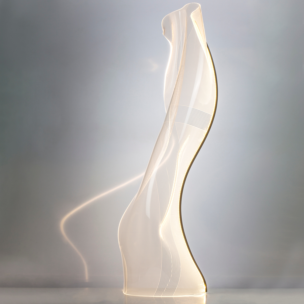 738783 Торшер VARESE 26W LED 1800LM 380G ЗОЛОТО 3000K