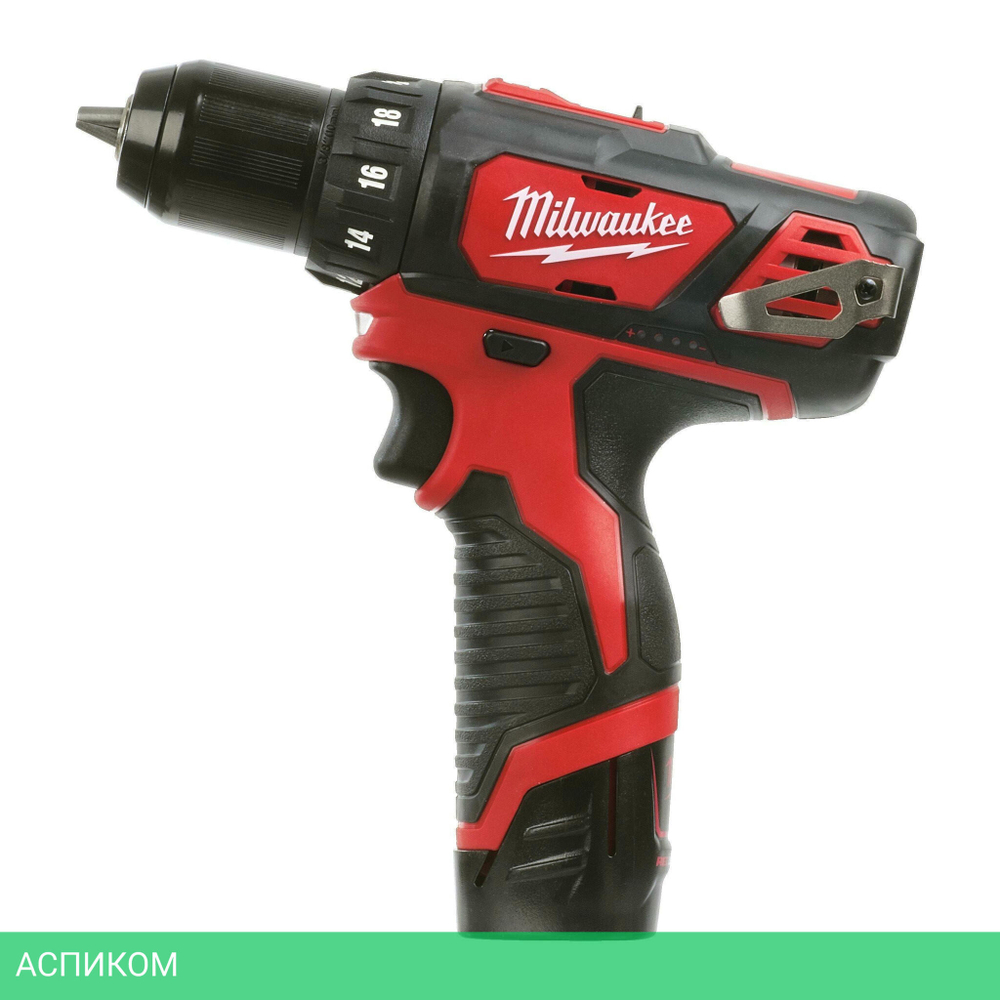 Дрель-шуруповерт Milwaukee M12BDD-202C (4933441915)