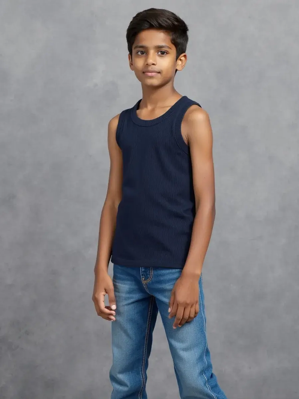 Майка детская бельевая для мальчика в сад