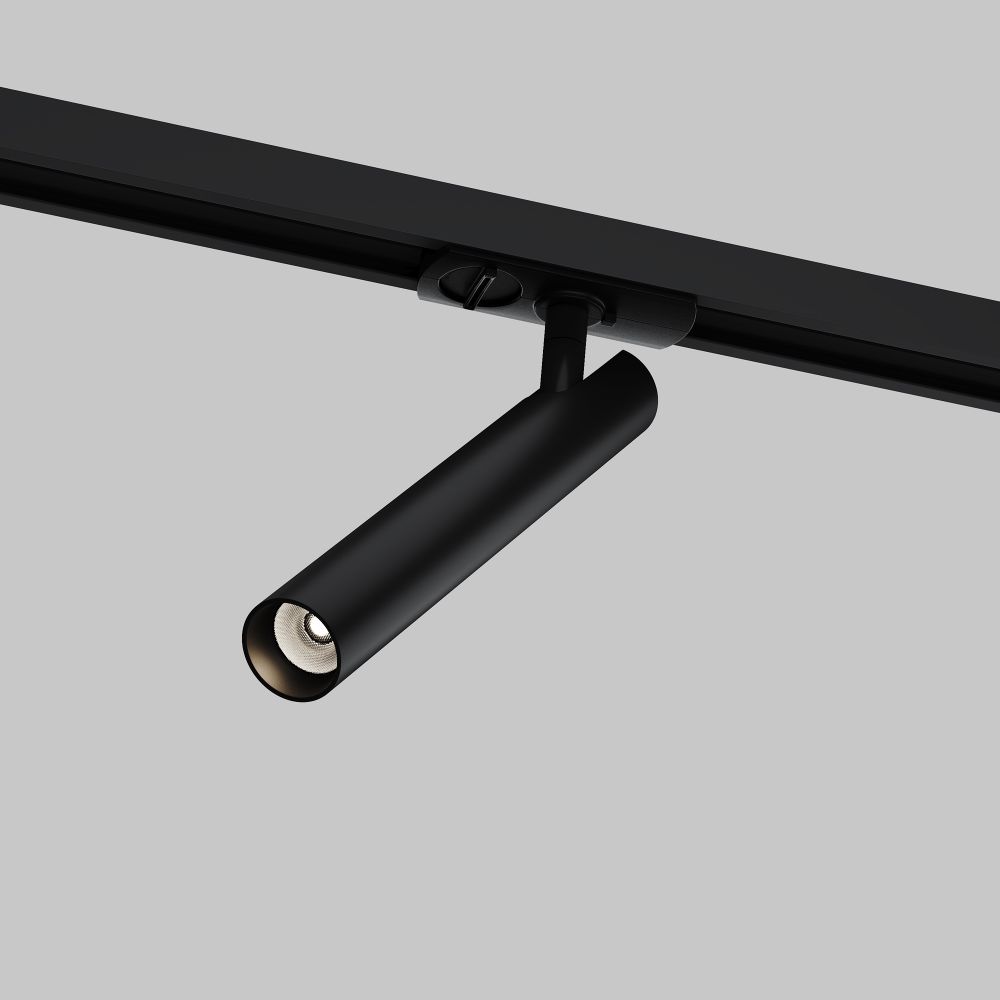 Трековый однофазный светодиодный светильник Maytoni Unity   TR141-1-6W3K-M-B