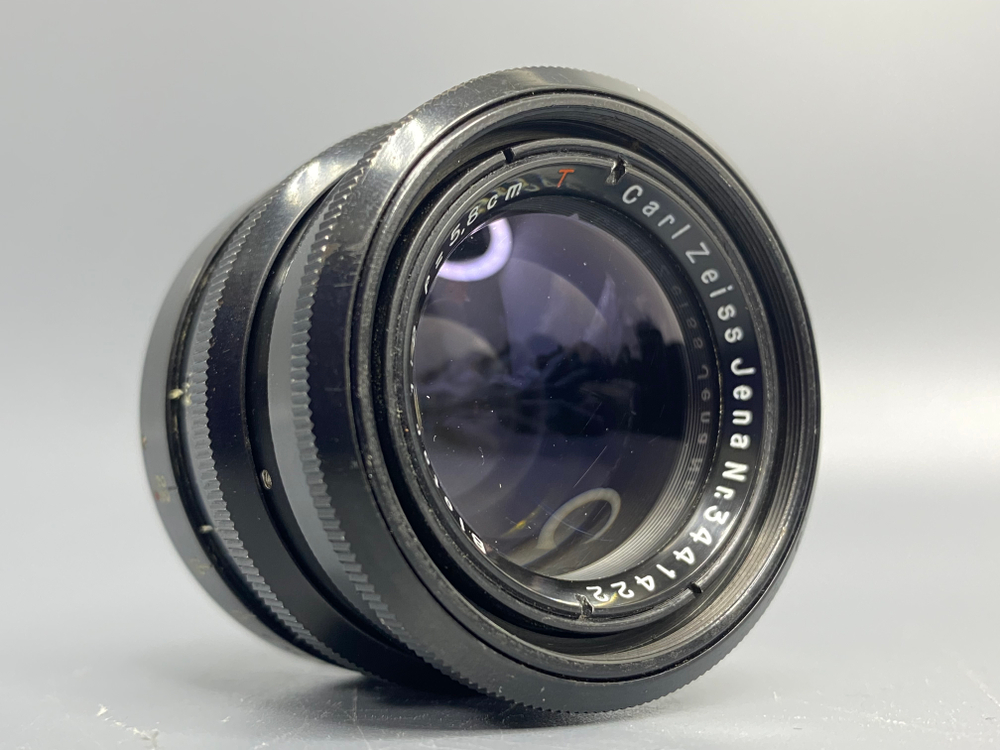 Biotar 58mm F2 RED T Carl Zeiss Jena