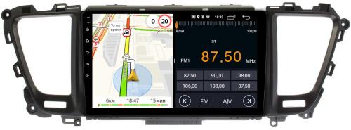 Магнитола для KIA Carnival 3 2014-2020 - Parafar PF701LUX2FHD на Android 13, CarPlay, 4G SIM-слот