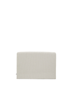 Изголовье Valma из жемчужного шенилла со съемным чехлом для кровати 90 x 200 см