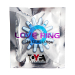 Синее гелевое эрекционное кольцо 1,5см с шипами ToyFa Basic 818003-6