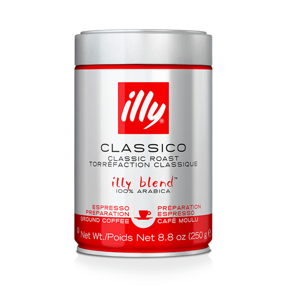 Кофе молотый ILLY Classicо, 250 г, ж/б